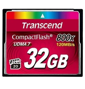 Флеш карта CF 32GB Transcend, 800X
