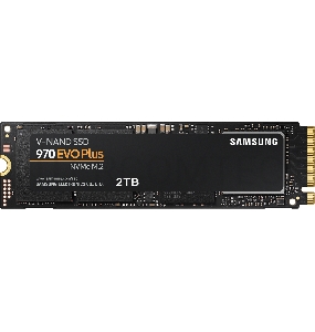 Накопитель SSD Samsung 2TB M.2 NVMe 970 EVO Plus (R3500/W3300Mb/s, V-NAND 3-bit MLC, Phoenix, PCIe, 2280) (MZ-V7S2T0BW)