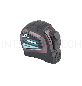 Рулетка GROSS 31123  ''doppelhaken'' 5м x 19мм двухсторонний зацеп нейлон двуст. шкала автоматич