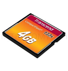 Флеш карта CF 4Gb 133x Type I Transcend (TS4GCF133)