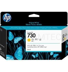 Картридж HP 730 желтый для HP DesignJet T1700, 130 мл
