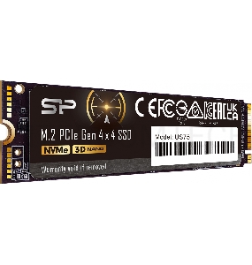 Накопитель SSD Silicon Power PCI-E 4.0 x4 1TB SP01KGBP44US7505 US75 M.2 2280