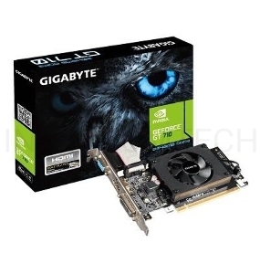 Видеокарта Gigabyte GV-N710D3-2GL RTL {GT710, 2Gb, 64bit, DDR3, D-Sub, DVI, HDMI, PCI-E}
