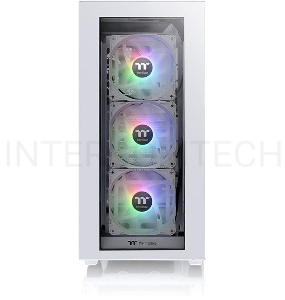 Корпус Thermaltake Divider 300 TG ARGB белый без БП ATX 2x120mm 2xUSB3.0 audio front door bott PSU