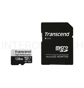 Флеш-накопитель Transcend Карта памяти Transcend 128GB UHS-I U3 A2 microSD microSD w/ adapter