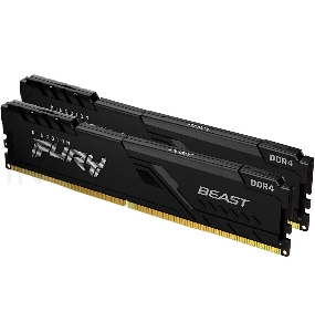 Оперативная память Kingston 32GB 3600MHz DDR4 CL18 DIMM (Kit of 2) FURY Beast Black