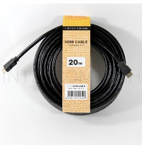 Кабель цифровой TV-COM HDMI19M to HDMI19M, V1.4+3D, 20m <CG150S-20M>