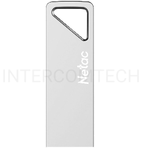 Флеш Диск Netac U326 8Gb <NT03U326N-008G-20PN>, USB2.0, металлическая плоская