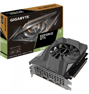 Видеокарта GIGABYTE GV-N1030OC-2GI PCI-E 3.0 2 ГБ GDDR5, 64 бит, DVI-D, HDMI, GPU 1265 МГц