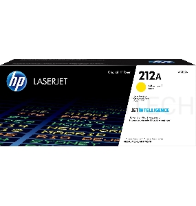 Картридж Cartridge HP 212A для CLJ Enterprise M554/M555/M578 , желтый ( 4 500 стр.)