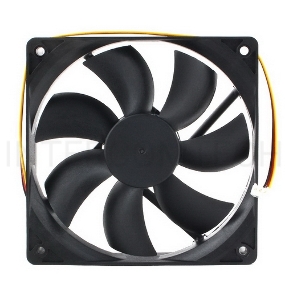 Вентилятор Gembird D12025HM-3 120x120x25, гидродинамический, 3 pin, провод 30 см {60}