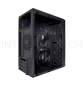Корпус Minitower Exegate BAA-104U Black, mATX, <без БП>, 2*USB+1*USB3.0, Audio