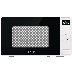 Микроволновая печь Gorenje MO20S4W Отдельностоящая , Цвет: Белый, Эмалированные стенки рабочей камеры, Материал передней панели: Передняя панель: металл + стекло, Материал дверцы: Стеклянная дверца, Объем: 20 л, Количество уровней мощности: 5, Мощность гр