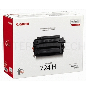 Тонер-картридж Canon 724H (3482B002) черный, 12500 стр., для LBP-6750Dn