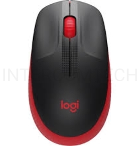 Мышь LOGITECH M190 Full-size wireless mouse - RED - 2.4GHZ - EMEA - M190