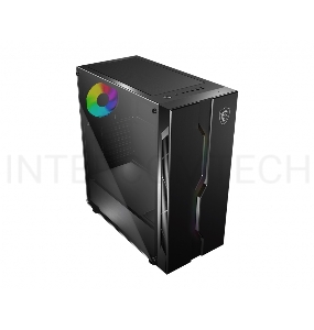 Корпус MSI MAG VAMPIRIC 010X / mid-tower, ATX, tempered glass side panel, A-RGB hub / 1x 120mm A-RGB fan inc. / MAG VAMPIRIC 010X