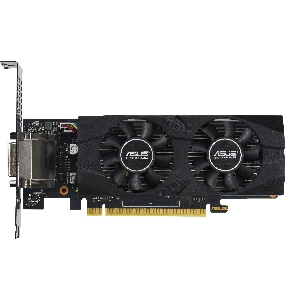 Видеокарта ASUS GTX1650-O4G-LP-BRK /GTX1650,DVI,HDMI,DP,4G,D5