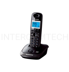 Телефон Panasonic KX-TG2521RUT (титан) {АОН, Caller ID,спикерфон,голосовой АОН,полифония,цифровой автоответчик}