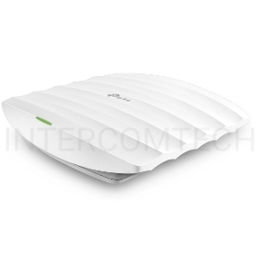 Потолочная гигабитная точка доступа TP-Link AC1750 Wireless MU-MIMO Gigabit Ceiling Mount Access Point, 450Mbps at 2.4GHz + 1300Mbps at 5GHz, 802.11a/b/g/n/ac wave 2, High Density, Seamless roaming 802.11k/v, Beamforming, Airtime Fairness, MU-MIMO, 802.3a