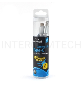 Кабель USB 2.0 Cablexpert CC-U-USBC02S-1.8M, AM/TypeC, серия Ultra, длина 1.8м, серебристый, блистер