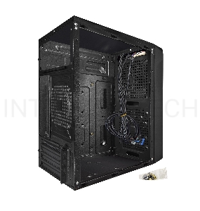 Корпус Exegate EX283126RUS  Minitower ExeGate BAA-108U Black, mATX, <без БП>, 1*USB+1*USB3.0, Audio