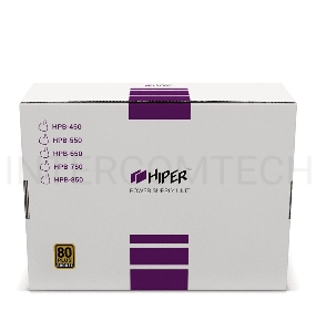 Блок питания Hiper HPB-650 APFC 80PLUS Bronze 650W Box