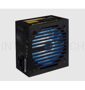 Блок питания Aerocool 600W Retail VX PLUS 600 RGB , подсветка, ATXv2.3 Haswell, fan 12cm, 500mm cable, power cord, PCIe 6+2P x2, SATA x4, PATA x3, FDD