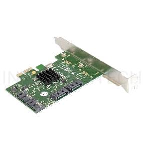 Контроллер ExeGate EXE-503 PCI-E 2.0, SATA3 6Gb/s, 4 int (OEM)