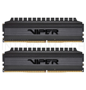 Оперативная память Patriot Viper Blackout 16GB 3600MHz CL18  UDIMM KIT  PVB416G360C8K