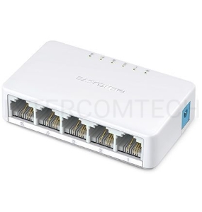 Коммутатор Mercusys MS105, 5 портов Ethernet 100 Мбит/с