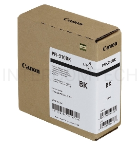 Картридж струйный Canon PFI-310 BK 2359C001 черный (330мл) для Canon TX-2000/TX-3000/TX-4000