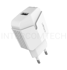 Сетевое универсальное зарядное устройство Crown Micro CMWC-3030F white