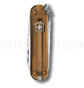 Нож перочинный Victorinox Classic Chocolate Fugde (0.6223.T55G) 58мм 7функц. карт.коробка