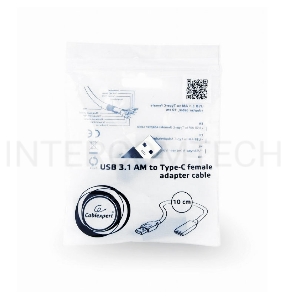 Переходник USB Cablexpert A-USB3-AMCF-01, USB 3.0M/USB Type-C, пакет