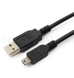 Кабель Gembird/Cablexpert CC-5PUSB2D-0.3M Кабель USB 2.0 , мультиразъем USB, AM/miniB 5P, 30sm, пакет 