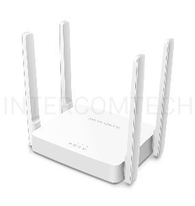 Роутер беспроводной Mercusys AC10 AC1200 10/100BASE-TX белый