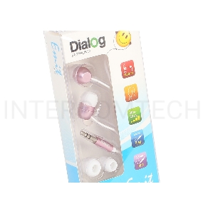 Наушники EP-F57 PINK Dialog розовая