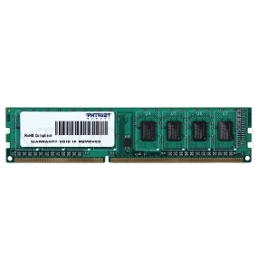 Модуль памяти Patriot DIMM DDR3 4GB (PC3-12800) 1600MHz PSD34G16002