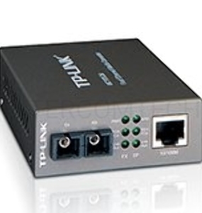 Медиаконвертер TP-Link SMB MC100CM 10/100Mbps RJ45 to 100Mbps multi-mode SC fiber Converter, Full-duplex,up to 2Km, switching power adapter, chassis mountable