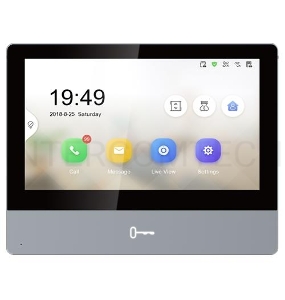 Видеодомофон Hikvision DS-KH8350-WTE1 белый