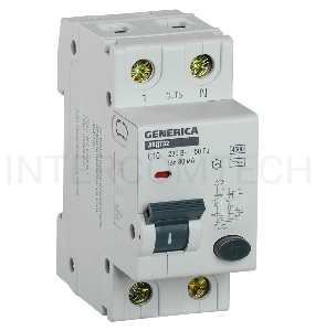 Автоматический Выключатель Дифф. Тока Iek MAD25-5-010-C-30 АВДТ 32 C10 - GENERICA