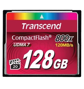 Флеш карта CF 128GB Transcend Ultra Speed 800X