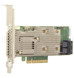 Контроллер MegaRAID 9460-8I SGL (05-50011-02), PCIe 3.1 x8 LP, SAS/SATA/NVMe, RAID 0,1,5,6,10,50,60, 8port(2 * int SFF8643), 2GB Cache, 3508ROC