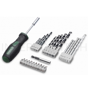 Набор сверл/бит Bosch  2607017201 -27 + ручная отвертка