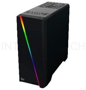 Компьютер IRU Game 520B5GE MT Ryzen 5 5600X (3.7) 16Gb SSD500Gb RX 6500XT 4Gb Free DOS GbitEth 500W черный (1693380)