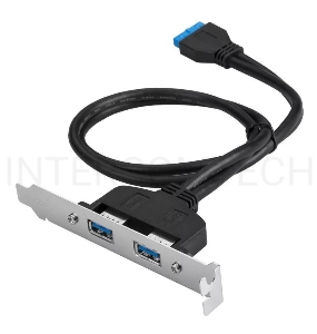Адаптер USB Bracket Noname 2xUSB3.0 Bulk