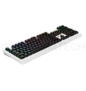 Клавиатура A4Tech Bloody B810RC механическая белый/черный USB for gamer LED