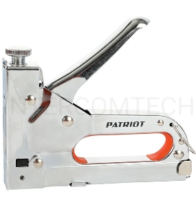 Степлер PATRIOT SPQ-111 3 в 1,скобы №140 4-14мм, скобы №28 10-12мм, гвозди №300, 600шт в комплекте