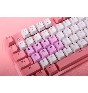 Клавиатура A4Tech Bloody B800 Dual Color механическая розовый/белый USB for gamer LED