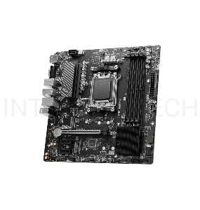 Материнская плата MSI PRO B650M-P Socket AM5 AMD B650 4xDDR5 mATX AC`97 8ch(7.1) 2.5Gg RAID+VGA+HDMI+DP
